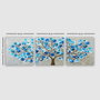 Wallity DRPRC06 Conjunto de 3 Pinturas Decorativas en Lienzo Multicolor